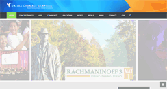 Desktop Screenshot of dcsymphony.org