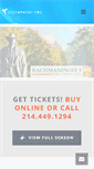 Mobile Screenshot of dcsymphony.org